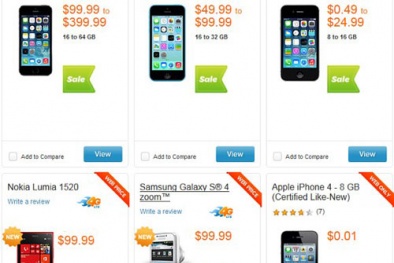 iPhone 5S và Lumia 1520 giá giảm mạnh